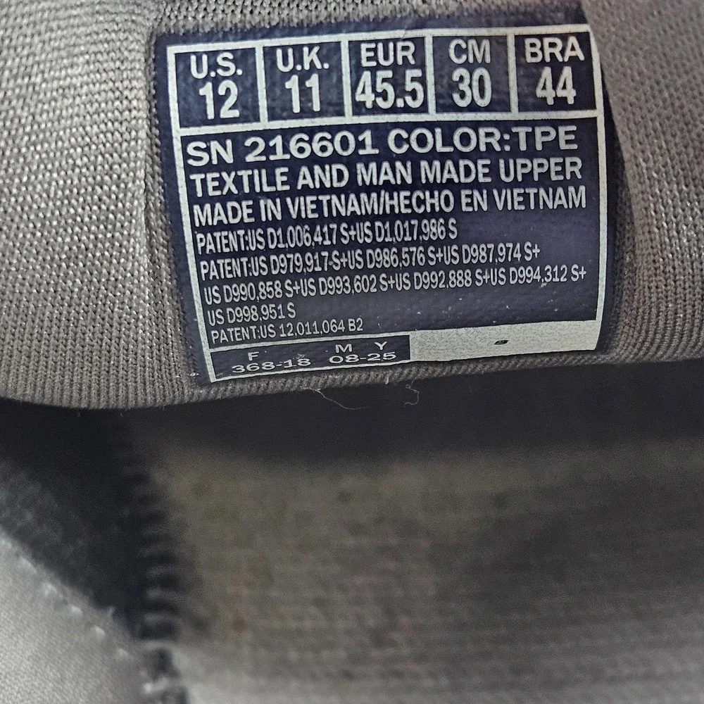 Skechers GO Walk Slip-Ins Arch Fit Shoes Mens 12 Taupe Slip On Walking Sneakers